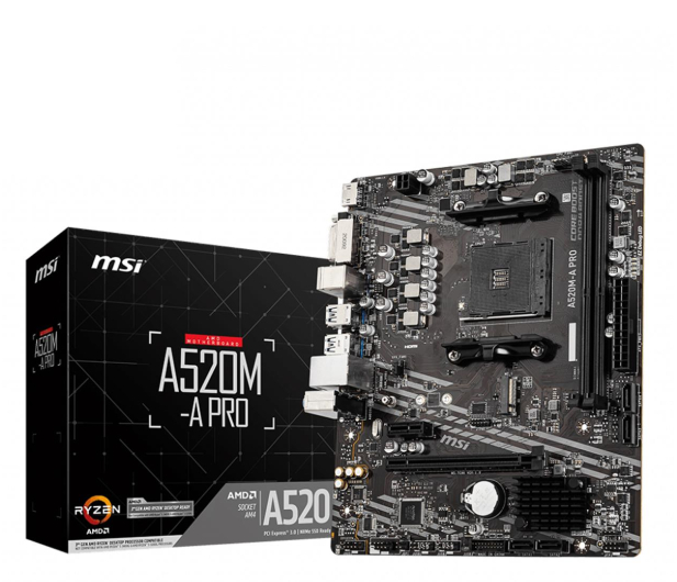 MSI A520M-A PRO - 587710 - zdjęcie 2