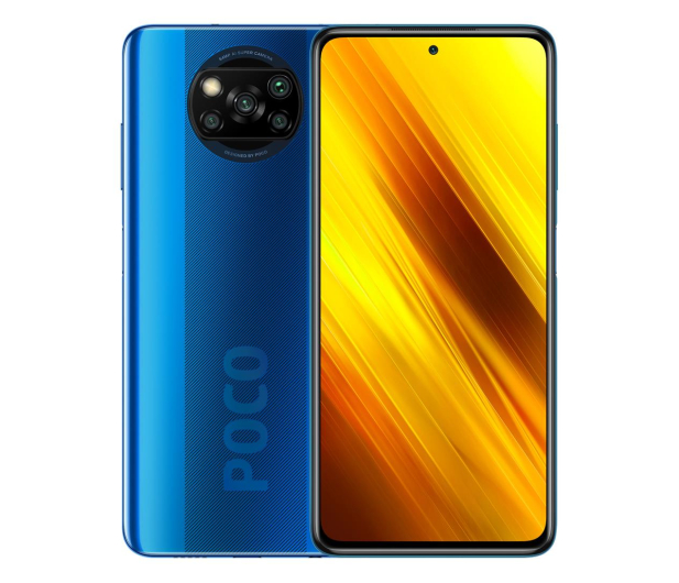 Xiaomi POCO X3 NFC 6/128GB Cobalt Blue - 590039 - zdjęcie 2