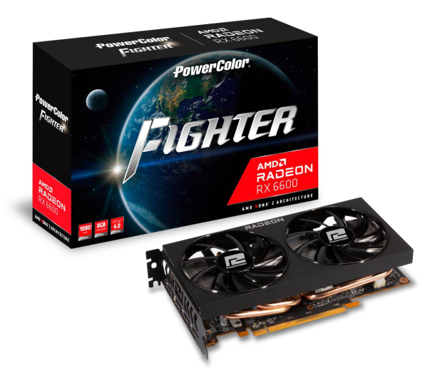 PowerColor Radeon RX 6600 Fighter 8GB GDDR6 - 688541 - zdjęcie 2