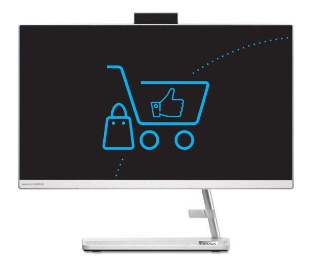Lenovo IdeaCentre AIO 3-24 Ryzen 3/8GB/512 - 691265 - zdjęcie 2