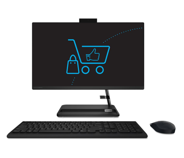 Lenovo IdeaCentre AIO 3-24 3050U/8GB/512 - 693299 - zdjęcie 2
