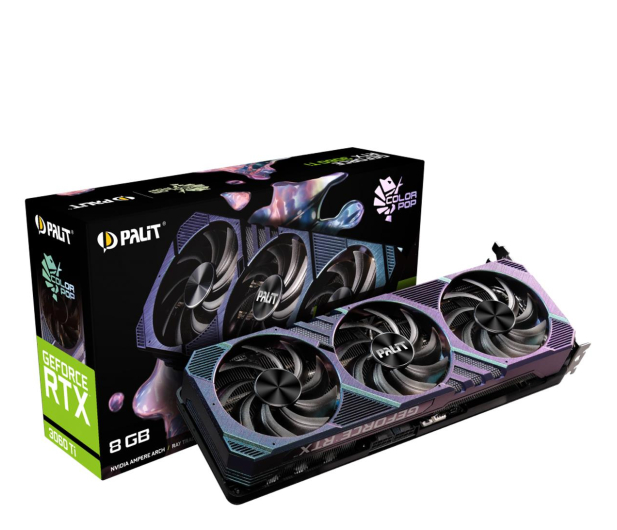 Palit GeForce RTX 3060 Ti ColorPOP LHR 8GB GDDR6 - 704572 - zdjęcie 2