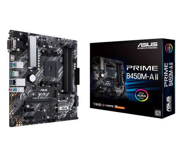 ASUS PRIME B450M-A II - 629851 - zdjęcie 2