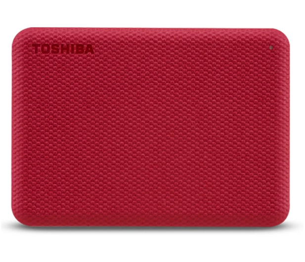 Toshiba Canvio Advance 4TB USB 3.2 Gen. 1 Czerwony - 625830 - zdjęcie 2
