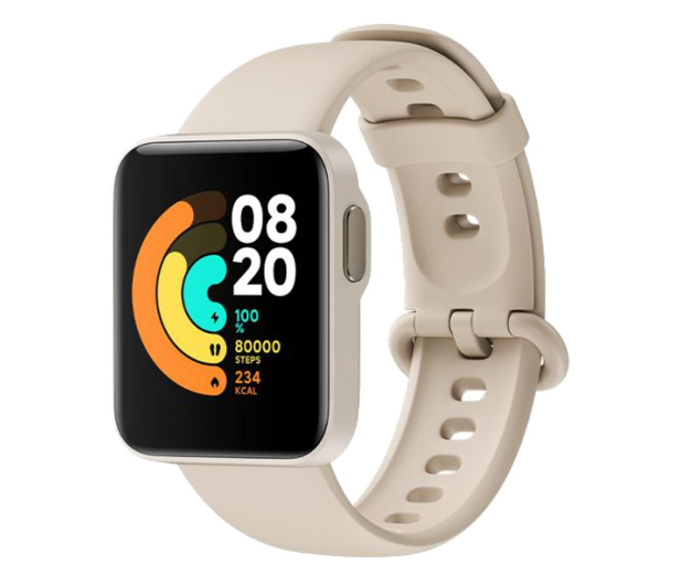 Xiaomi Mi Watch Lite Ivory - 626138 - zdjęcie 2