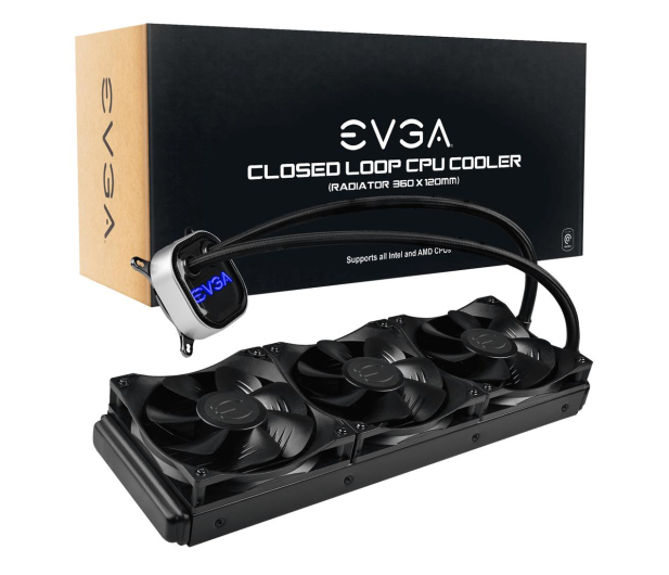 EVGA CLC 360mm 3x120mm - 624384 - zdjęcie 2