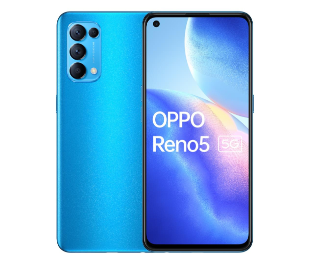 OPPO Reno5 5G 8/128GB Azure Blue - 639808 - zdjęcie 2
