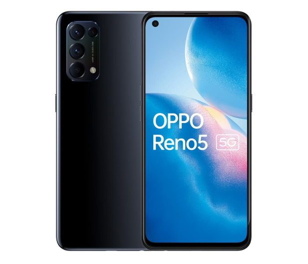 OPPO Reno5 5G 8/128GB Starry Black - 639809 - zdjęcie 2