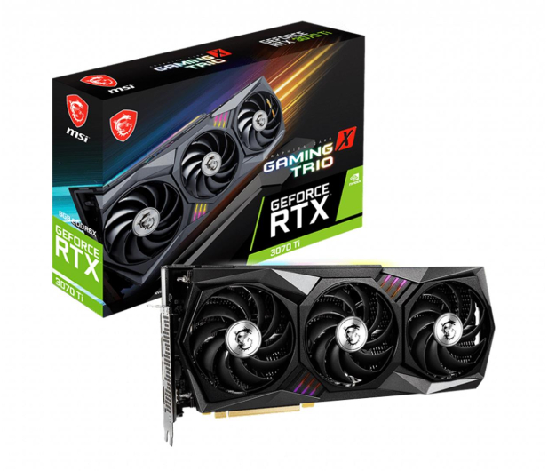 MSI GeForce RTX 3070 Ti GAMING X TRIO LHR 8GB GDDR6X - 655244 - zdjęcie 2