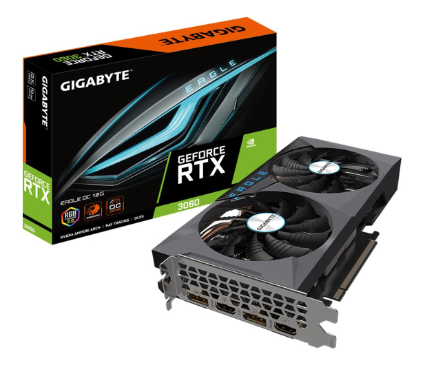 Gigabyte GeForce RTX 3060 EAGLE OC LHR 12GB GDDR6 - 661715 - zdjęcie 2