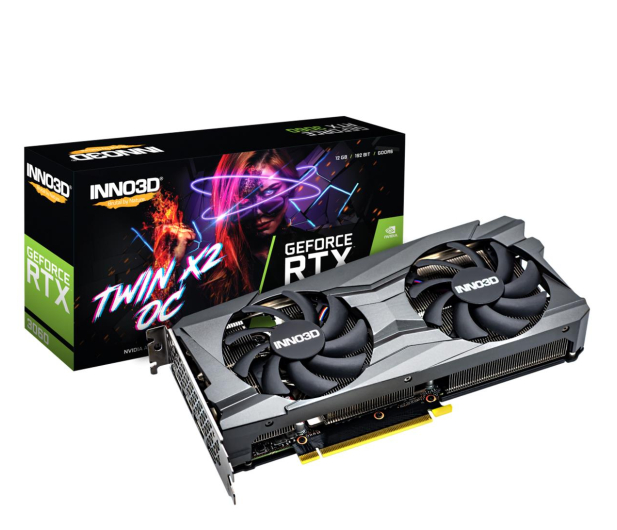 INNO3D GeForce RTX 3060 TWIN X2 OC LHR 12GB GDDR6 - 664318 - zdjęcie 2