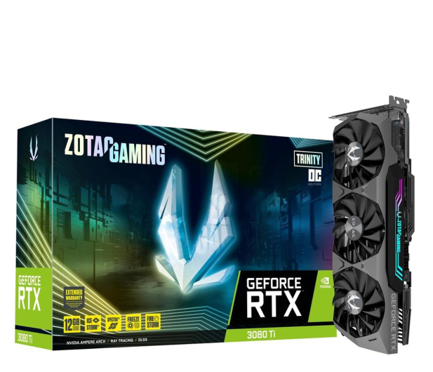 Zotac GeForce RTX 3080 Ti Gaming Trinity OC 12GB GDDR6X - 661581 - zdjęcie 2