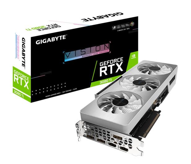 Gigabyte GeForce RTX 3080 Ti VISION OC LHR 12GB GDDR6X - 658147 - zdjęcie 2