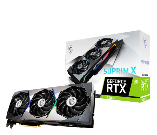 MSI GeForce RTX 3080 Ti SUPRIM X 12GB GDDR6X - 655240 - zdjęcie 2