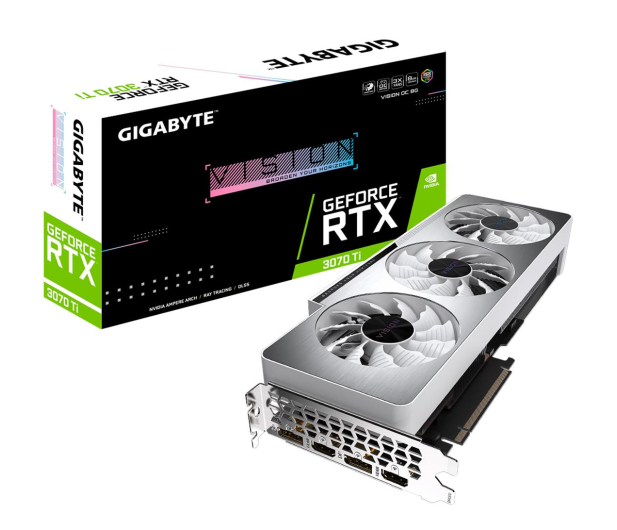 Gigabyte GeForce RTX 3070 Ti VISION OC 8GB GDDRX6 - 659842 - zdjęcie 2