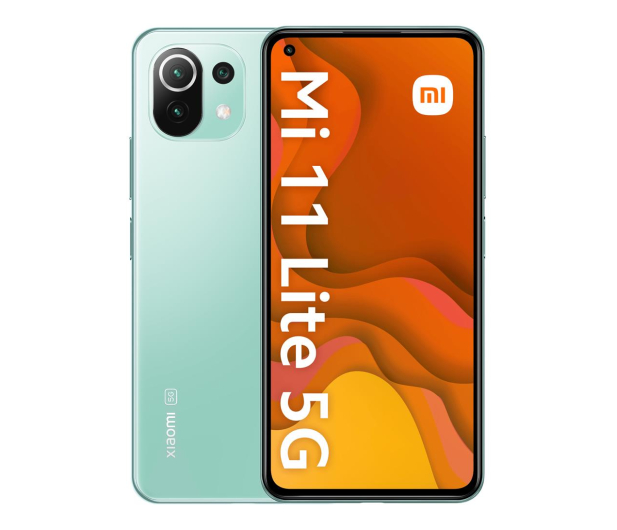 Xiaomi Mi 11 Lite 5G 8/128GB Mint Green - 649090 - zdjęcie 2