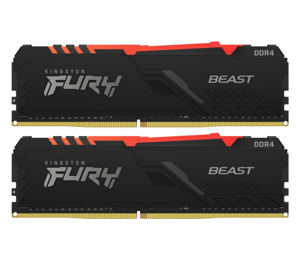 Kingston FURY 32GB (2x16GB) 3200MHz CL16 Beast RGB - 667805 - zdjęcie 2