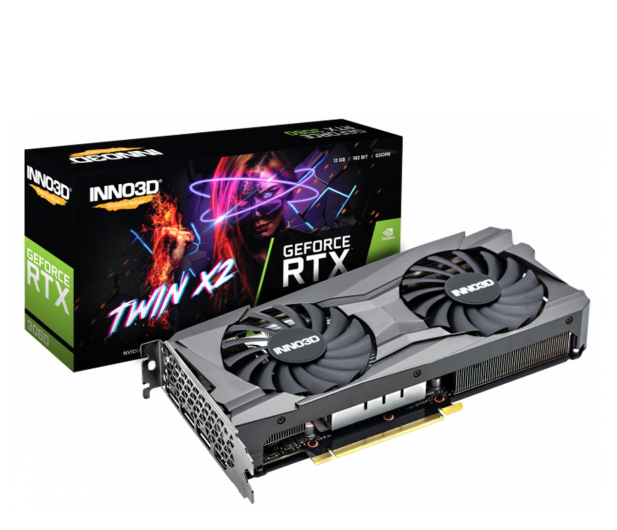 INNO3D GeForce RTX 3060 Twin X2 LHR 12GB GDDR6 - 673611 - zdjęcie 2