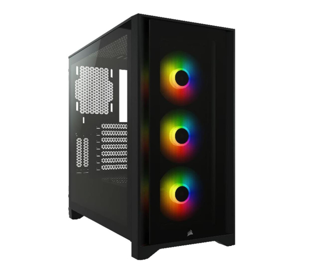 Corsair iCUE 4000X RGB Czarna - 591823 - zdjęcie 2