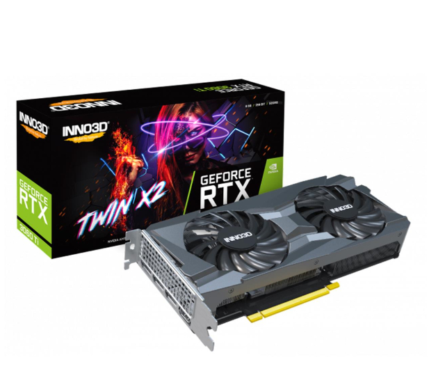 INNO3D GeForce RTX 3060 Ti Twin X2 LHR 8GB GDDR6 - 677789 - zdjęcie 2