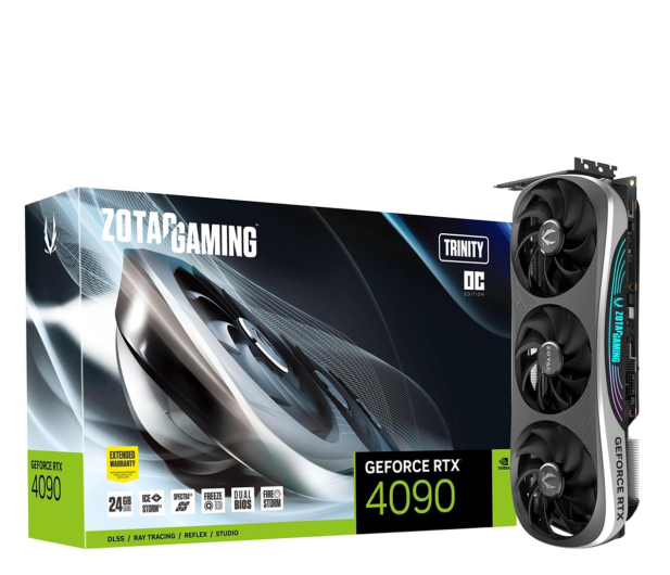 Zotac GeForce RTX 4090 Gaming Trinity OC 24GB GDDR6X - 1075531 - zdjęcie 2
