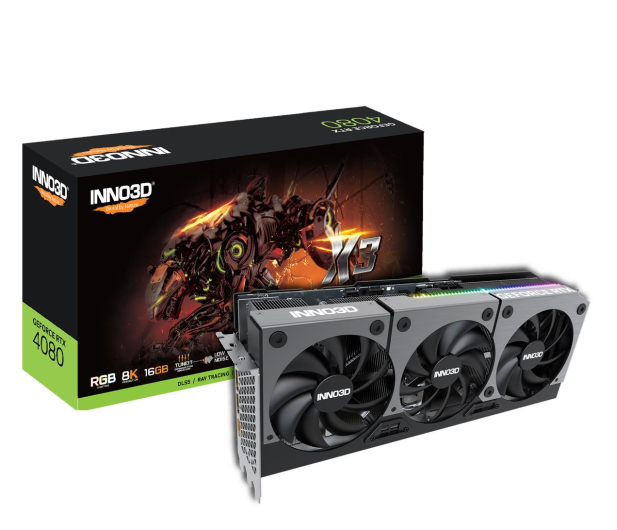 INNO3D GeForce RTX 4080 X3 16GB GDDR6X - 1083492 - zdjęcie 2