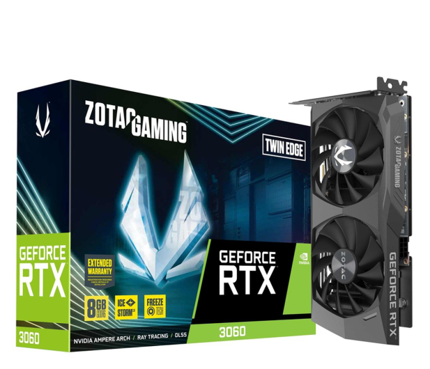 Zotac GeForce RTX 3060 GAMING Twin Edge 8GB GDDR6 - 1092092 - zdjęcie 2