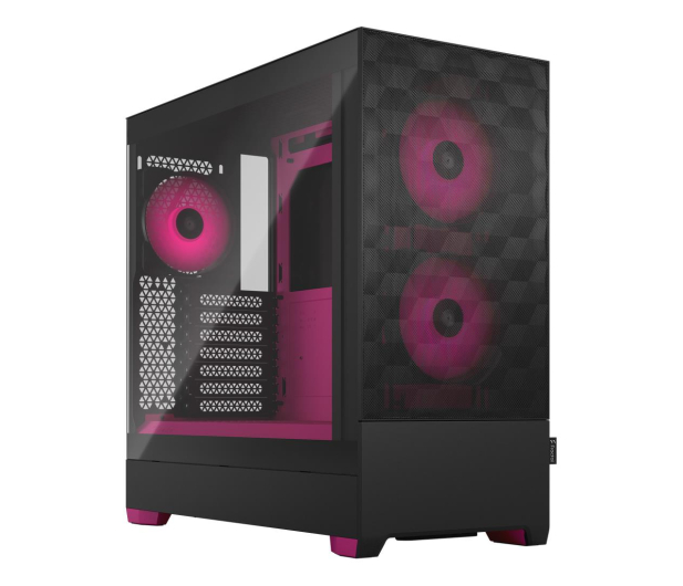 Fractal Design Pop Air RGB Magenta Core TG Clear Tint - 1051251 - zdjęcie 2