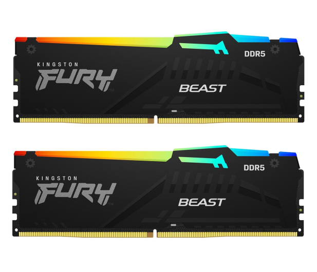 Kingston FURY 32GB (2x16GB) 5600MHz CL36 Beast RGB EXPO AMD - 1072100 - zdjęcie 2