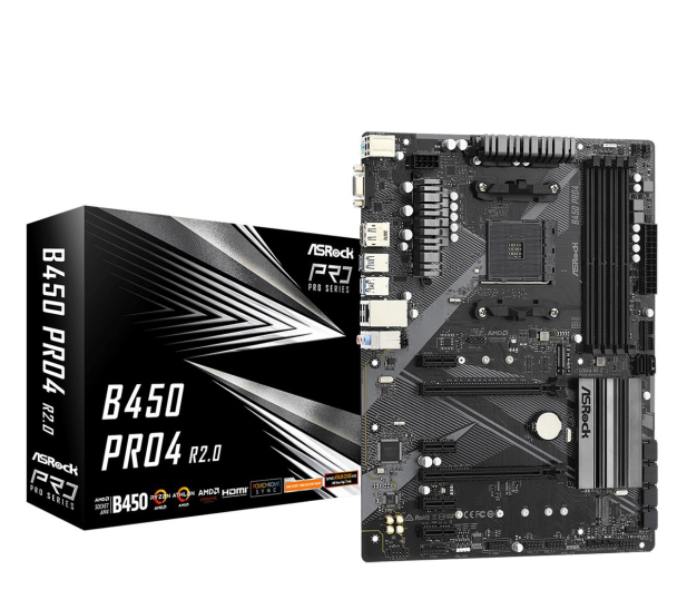 ASRock B450 PRO4 R2.0 - 1071824 - zdjęcie 2