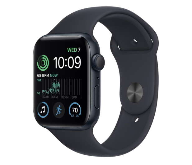 Apple Watch SE 2 44/Midnight Aluminum/Midnight Sport GPS - 1071040 - zdjęcie 2