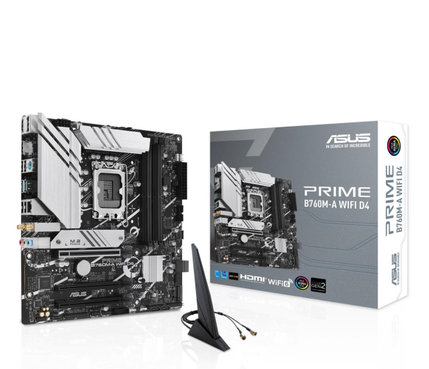 ASUS PRIME B760M-A WIFI DDR4 - 1104364 - zdjęcie 2