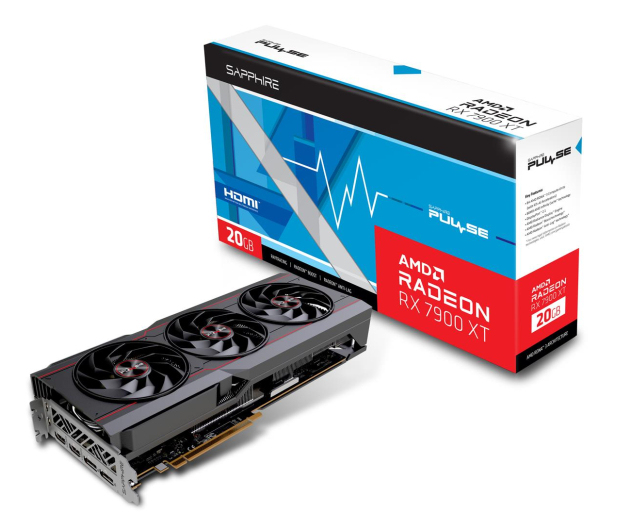 Sapphire Radeon RX 7900 XT PULSE GAMING OC 20GB GDDR6 - 1116314 - zdjęcie 2