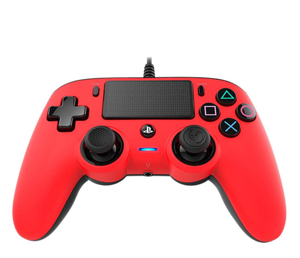 Nacon PS4 Compact Controller Red - 440783 - zdjęcie 2
