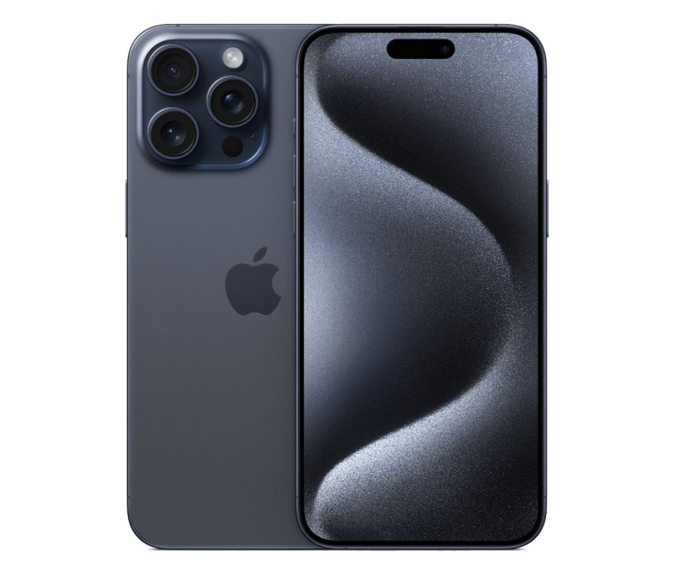 Apple iPhone 15 Pro Max 256GB Blue Titanium - 1180088 - zdjęcie 2