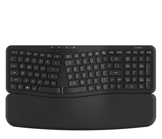 Silver Monkey Ergonomic 70 Wireless Keyboard