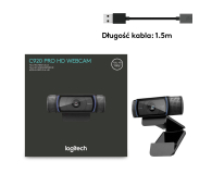 302 Logitech Logitech OUTLET - C920 Pro Full HD - Kamera internetowa - najlepsze ...