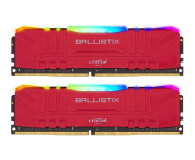 Crucial 16GB (2x8GB) 3200MHz CL16 Ballistix Red RGB - 632316 - zdjęcie 2