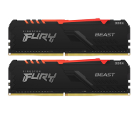 Kingston FURY 32GB (2x16GB) 3200MHz CL16 Beast RGB - 667805 - zdjęcie 2
