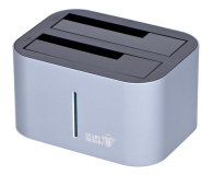Silver Monkey Stacja dokująca 2x HDD 2.5"/3.5" - 603579 - zdjęcie 2