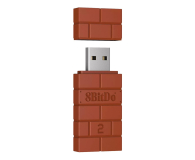 8BitDo USB Wireless Adapter 2 - Brown - 1106089 - zdjęcie 2