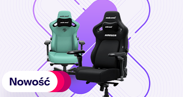 Graj wygodnie na fotelu Anda Seat. Poczuj wyższy poziom komfortu