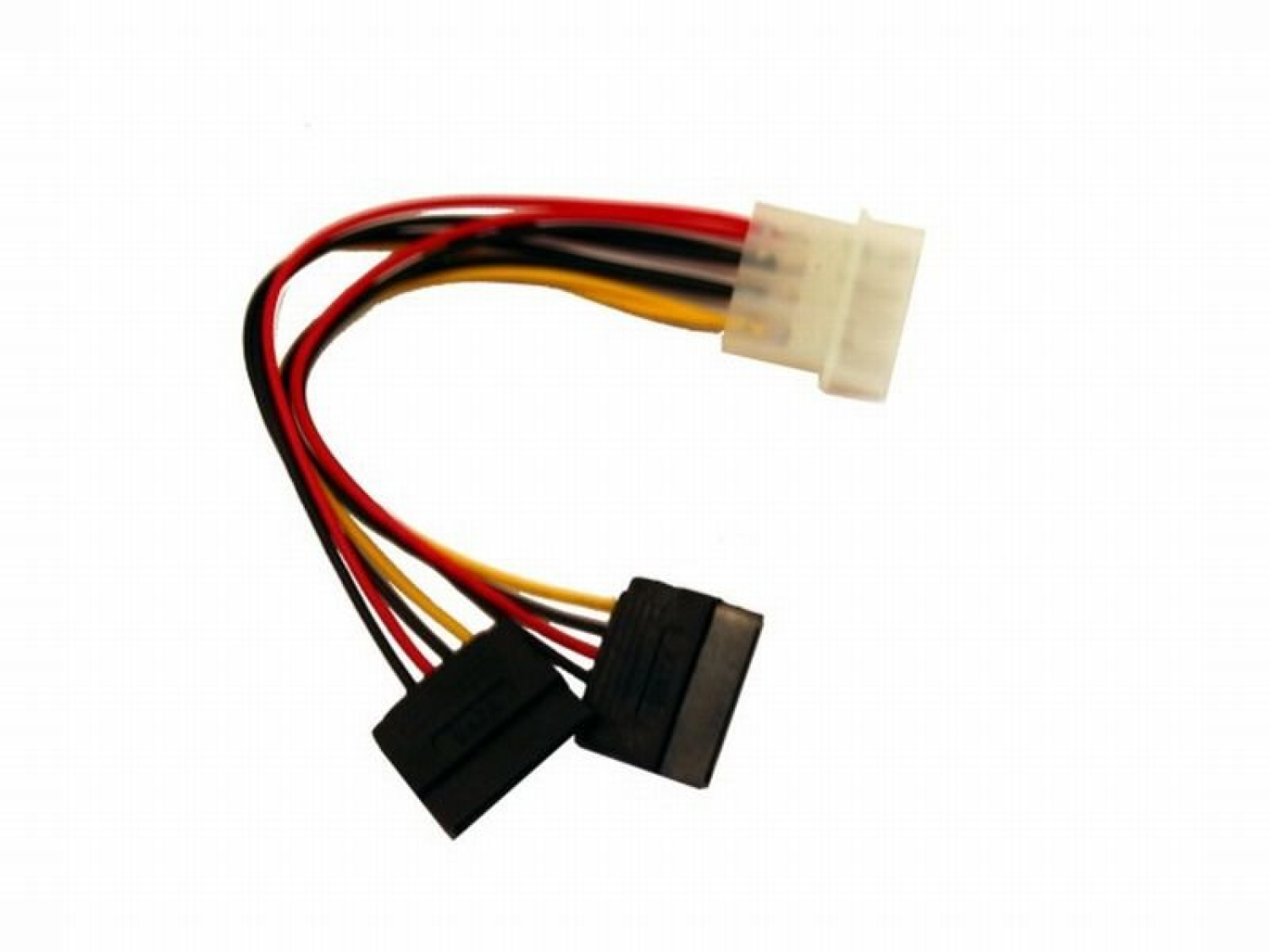 Gembird Kabel SATA zasilający 0,15M MOLEX->SATAx2