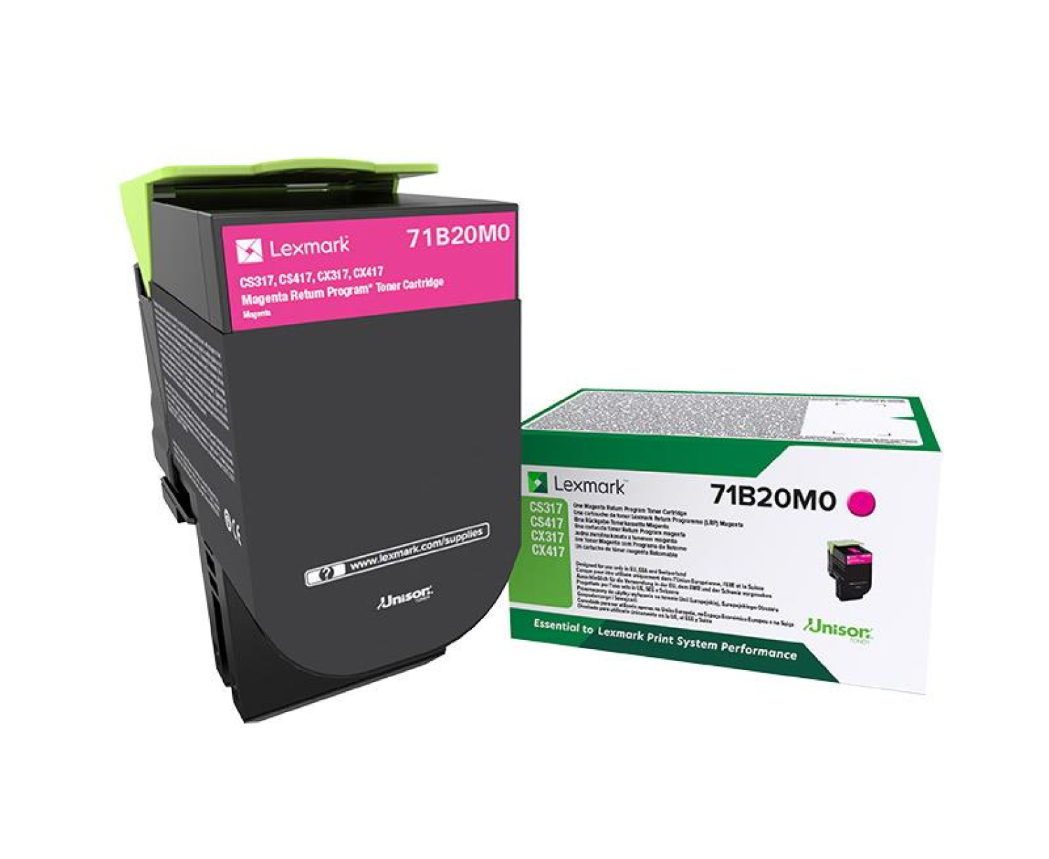 Lexmark magenta 2300 str.