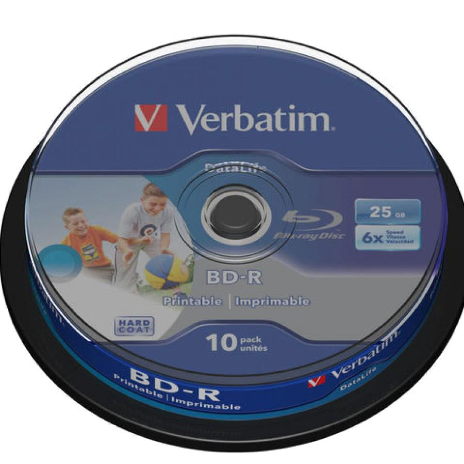 Verbatim 25GB X6 PRINTABLE DATALIFE (CAKE 10 szt )