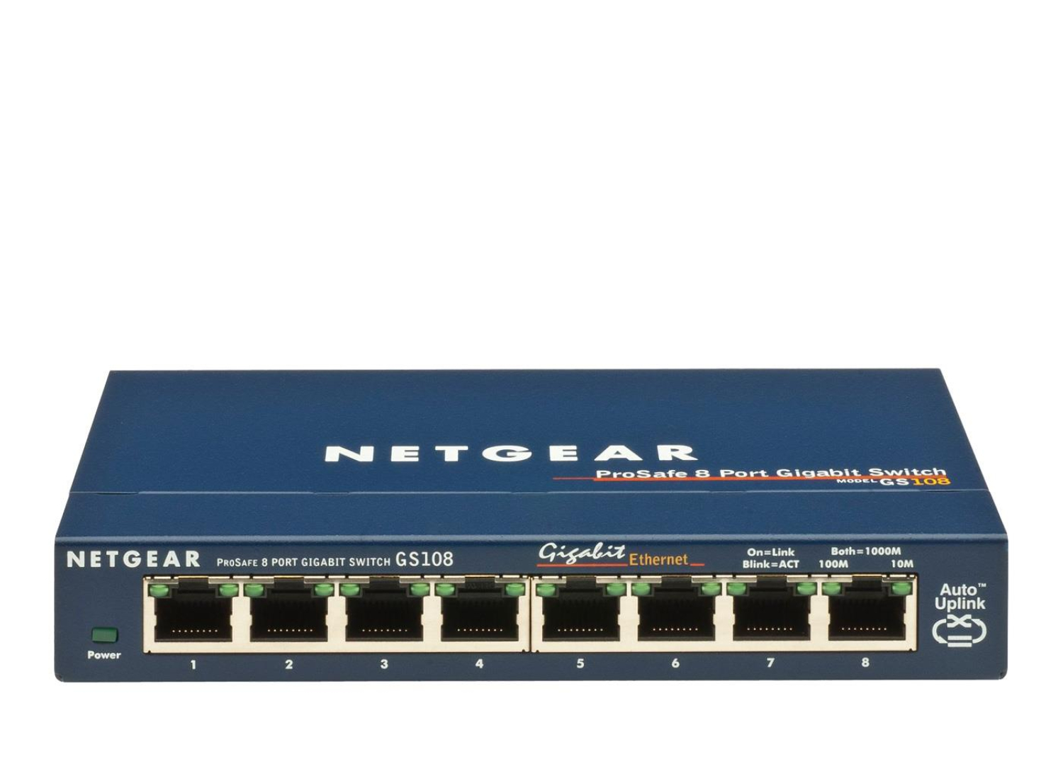 Netgear Switch Unmanaged Plus 8xGE - GS108GE