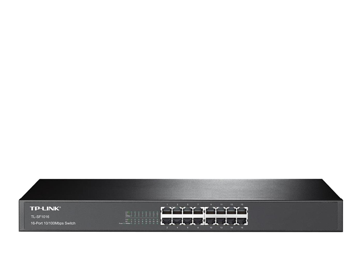TP-Link 16p TL-SF1016 Rack (16x10/100Mbit)