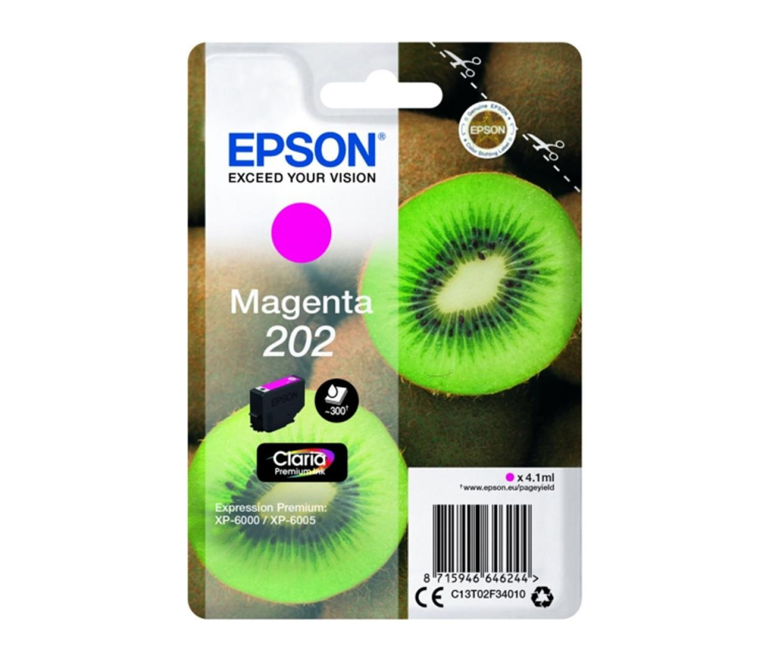 Epson 202 Magenta 4,1ml