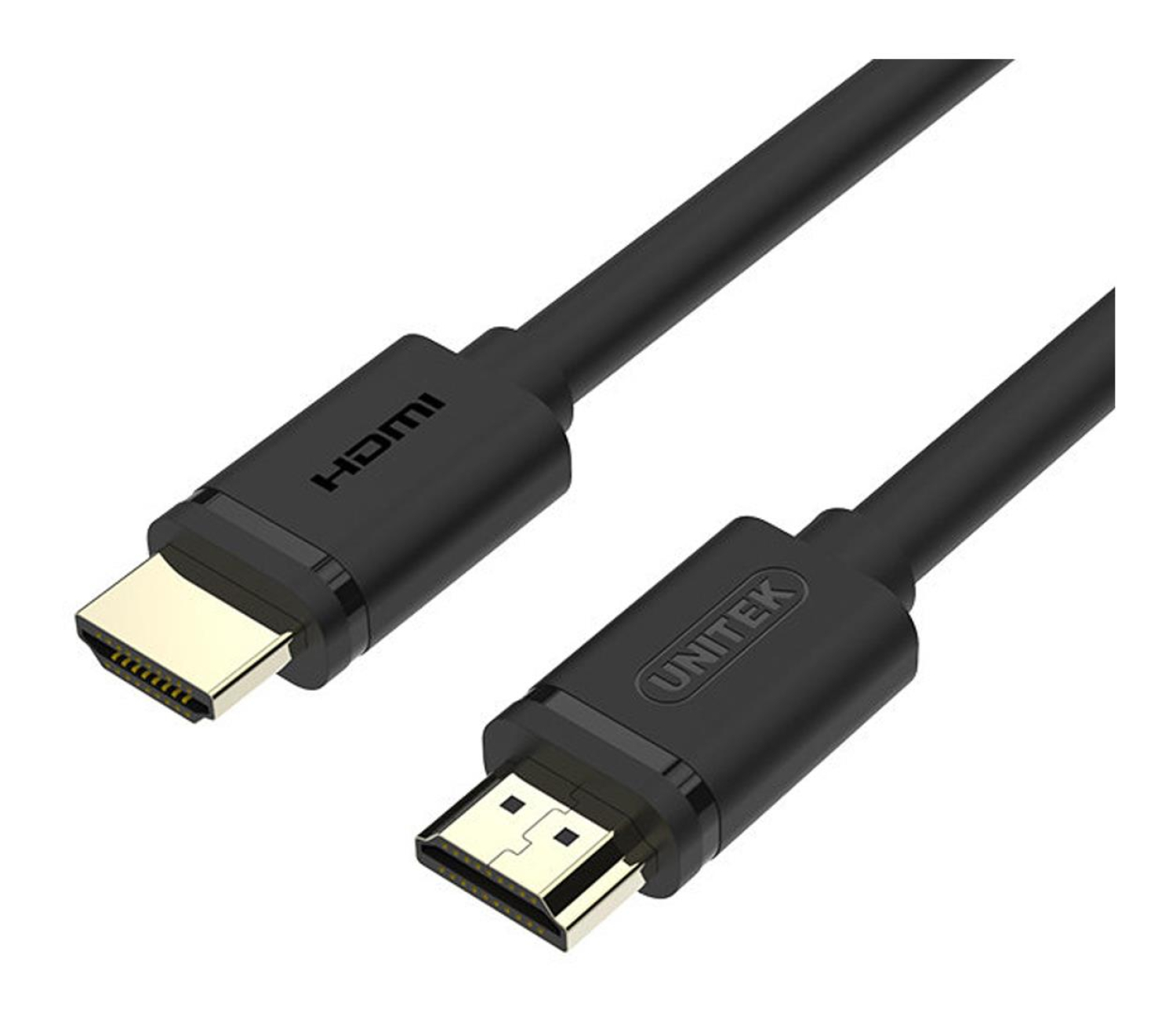 Unitek Kabel HDMI M/M 1,0m v2.0; Złoty; Basic