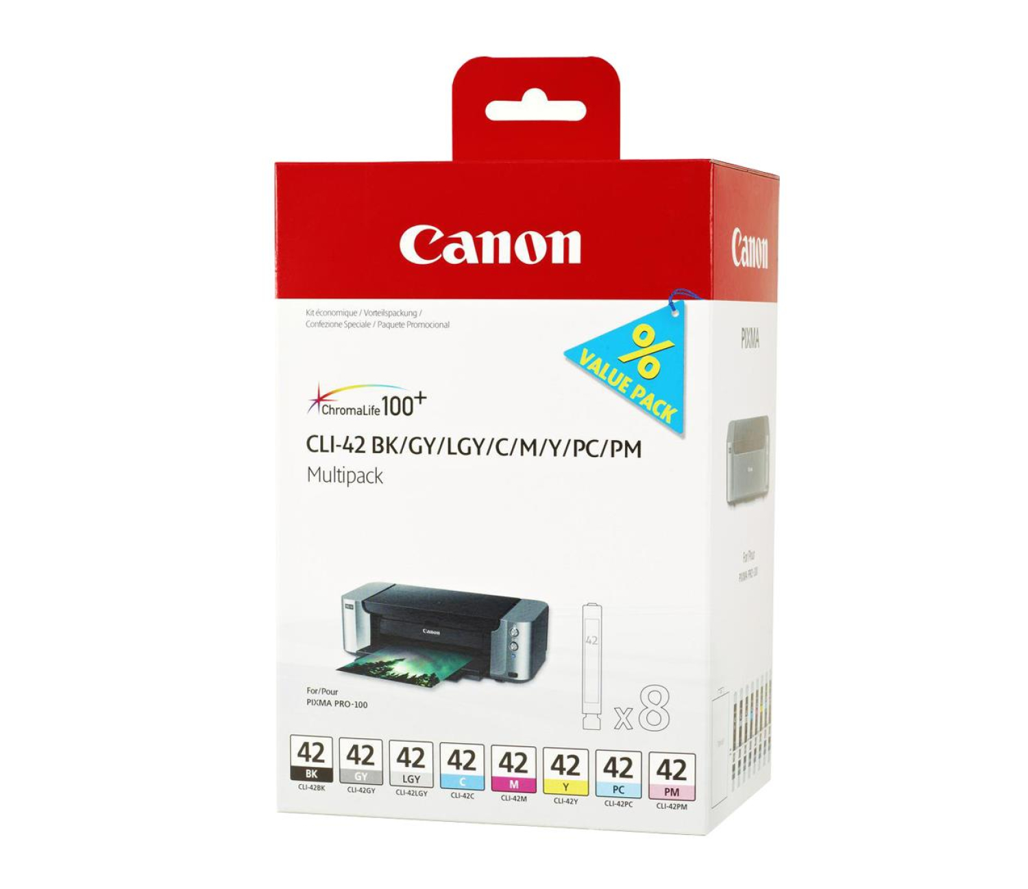 Canon Zestaw 8 tuszów CLI-42